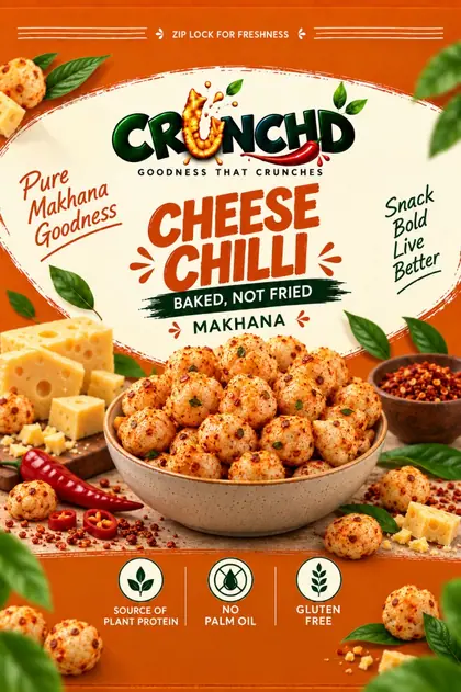 Crunchd, Fox nuts & chips