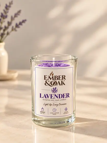 Ember & Oak, Scented candles