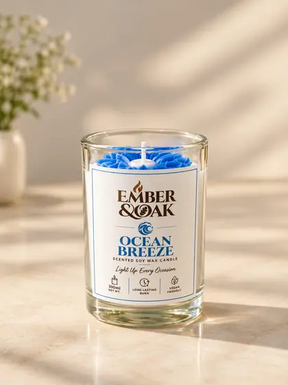 Ember & Oak, Scented candles